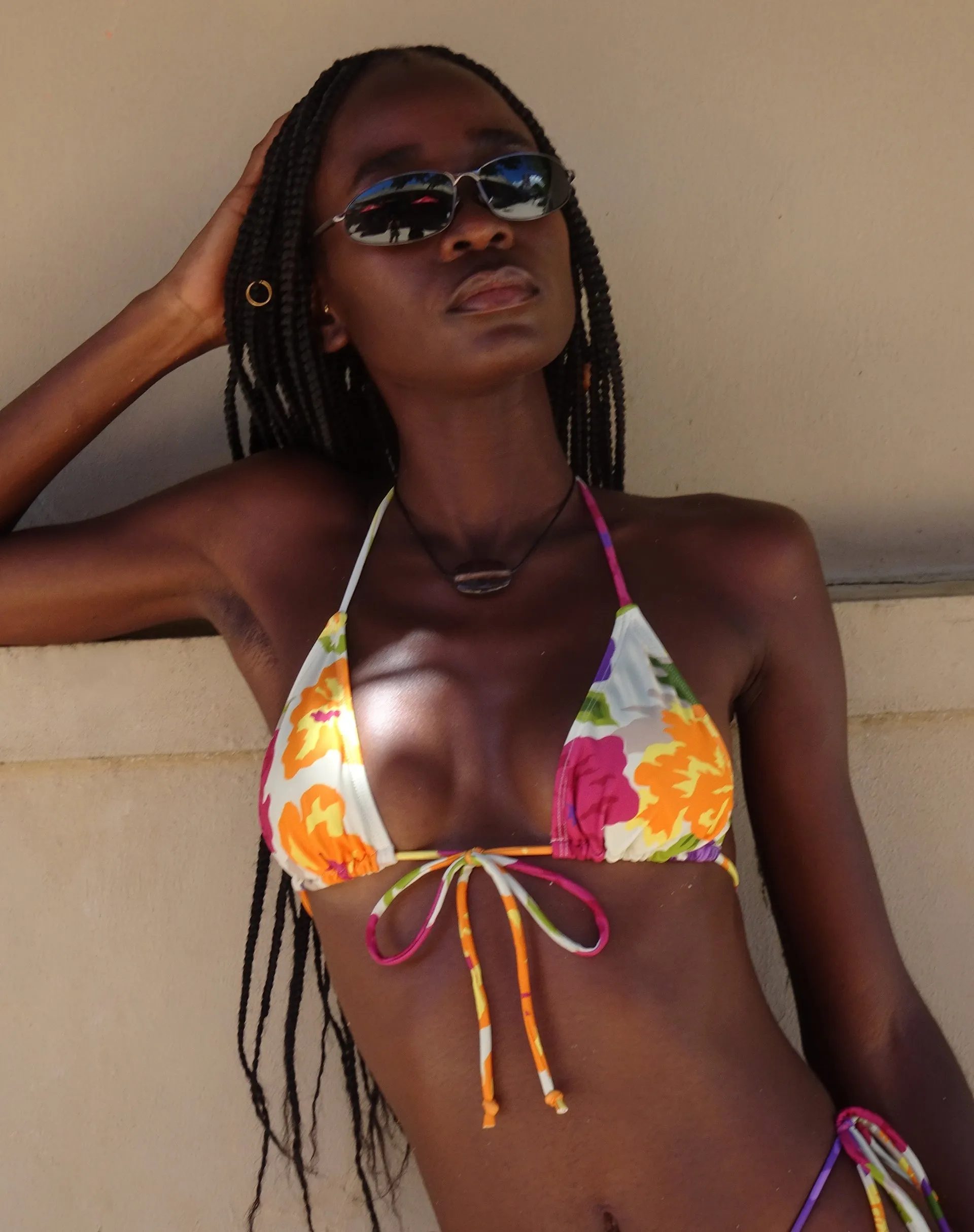 Pamita Bikini Top in Tropicana Brights