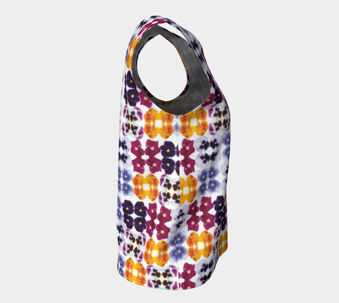 Pansy Box Loose Tank Top (regular)