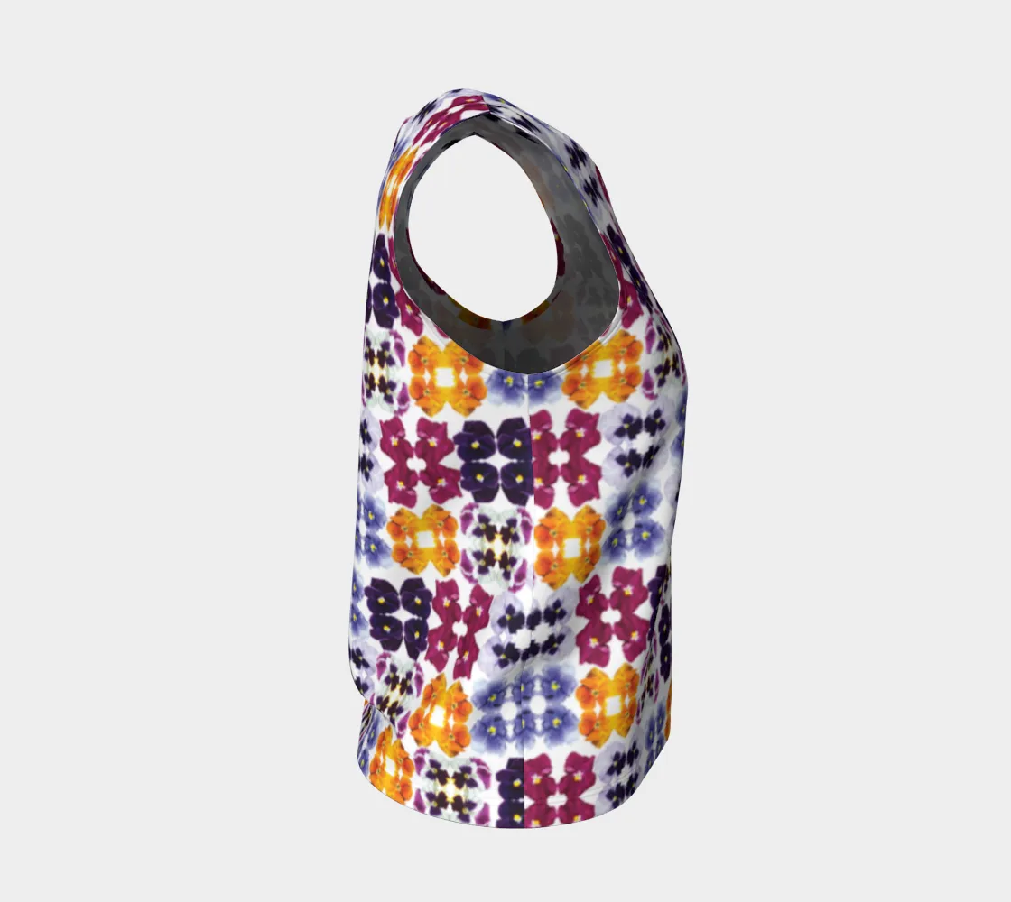 Pansy Box Loose Tank Top (regular)
