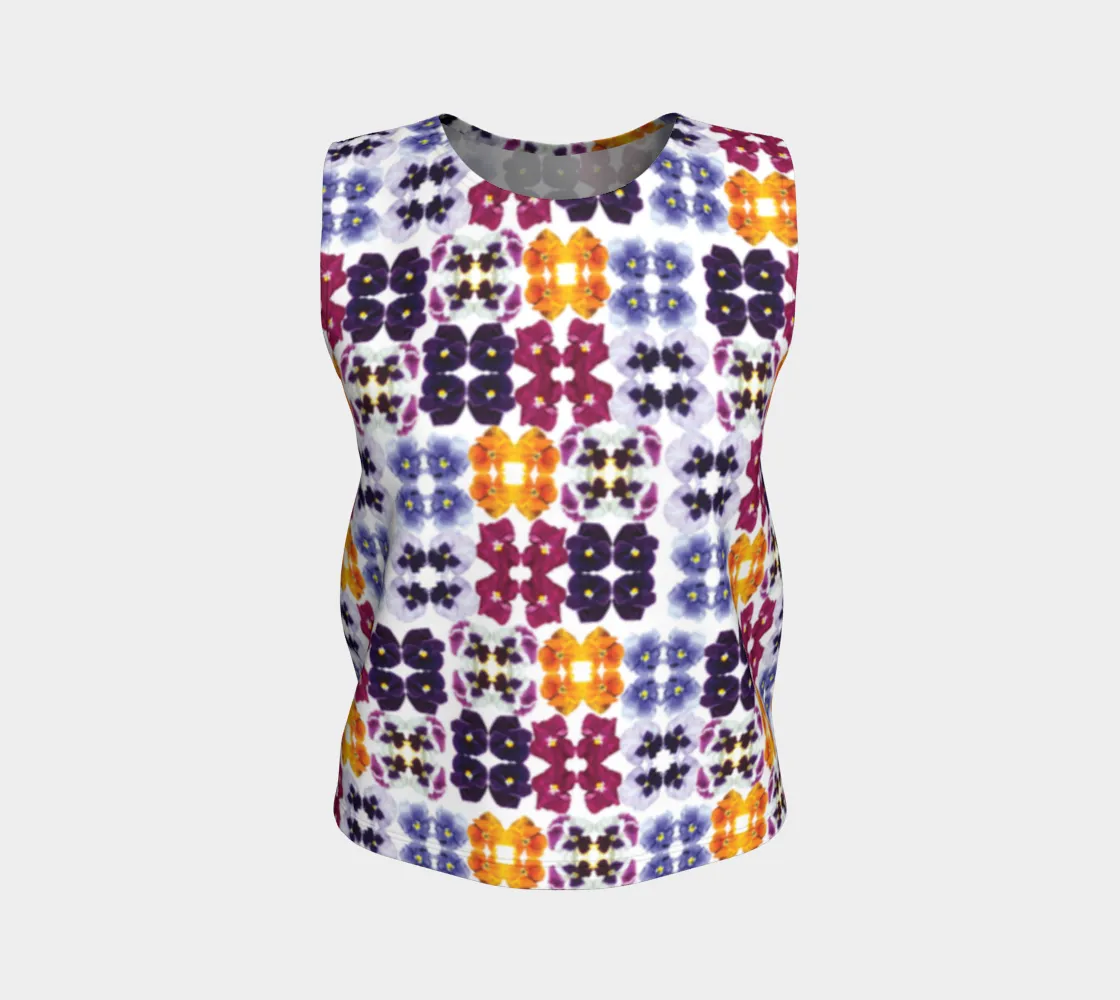 Pansy Box Loose Tank Top (regular)