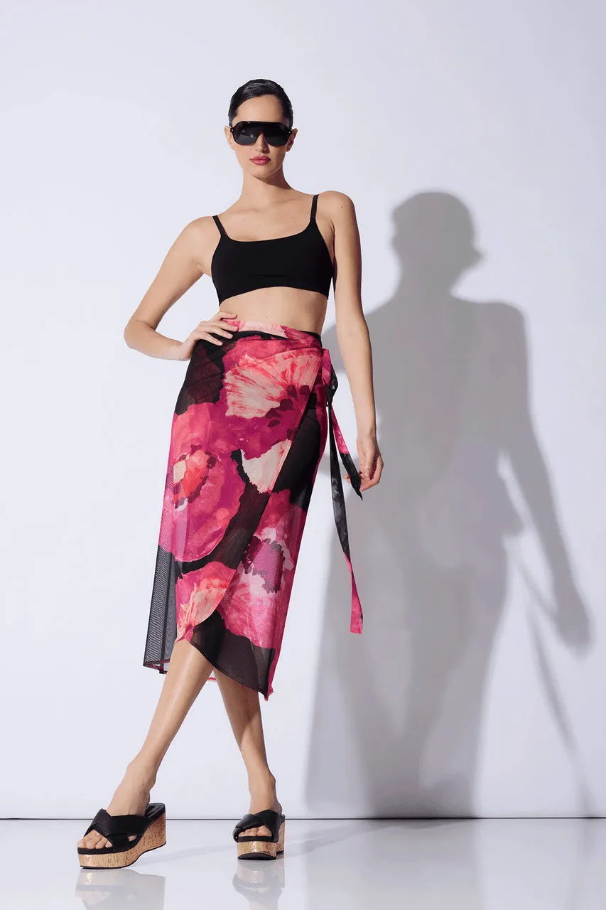 Poppy Sheer Pareo