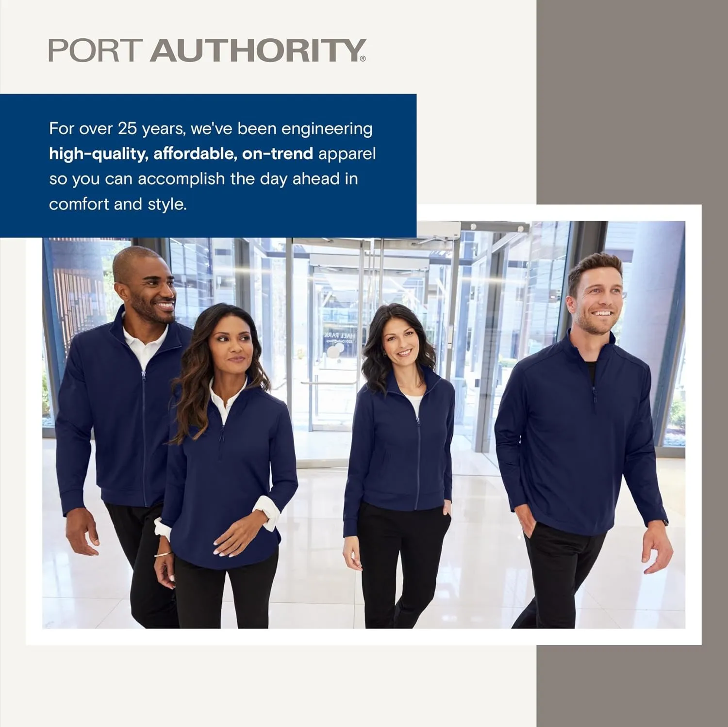 Port Authority Ladies Concept Long Pocket Cardigan