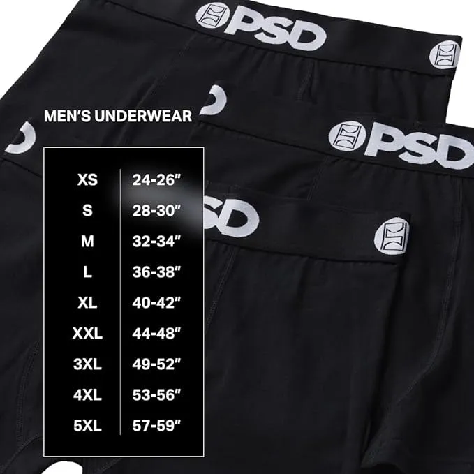 PSD Men's Multicolor MMF Boxer Briefs Large Underwear - 424180017-MUL-L