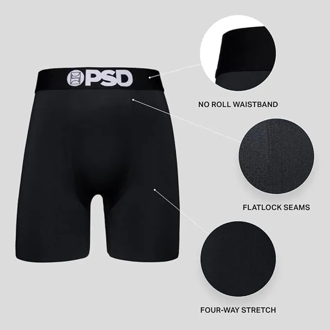 PSD Men's Multicolor MMF Boxer Briefs Large Underwear - 424180017-MUL-L