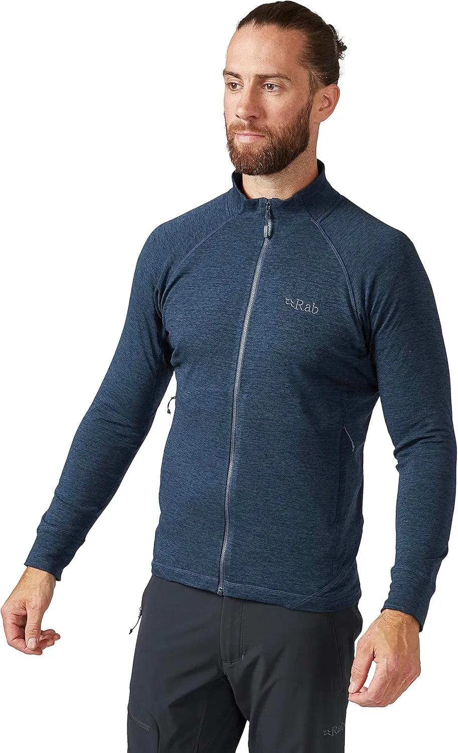 Rab Men's Nexus Stretch Fleece Jacket, Lightweight for Hiking, Climbing & Layering