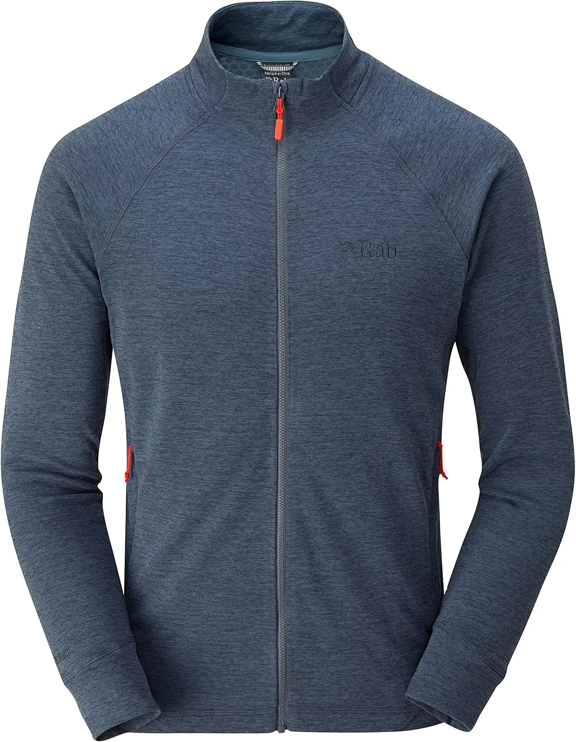 Rab Men's Nexus Stretch Fleece Jacket, Lightweight for Hiking, Climbing & Layering