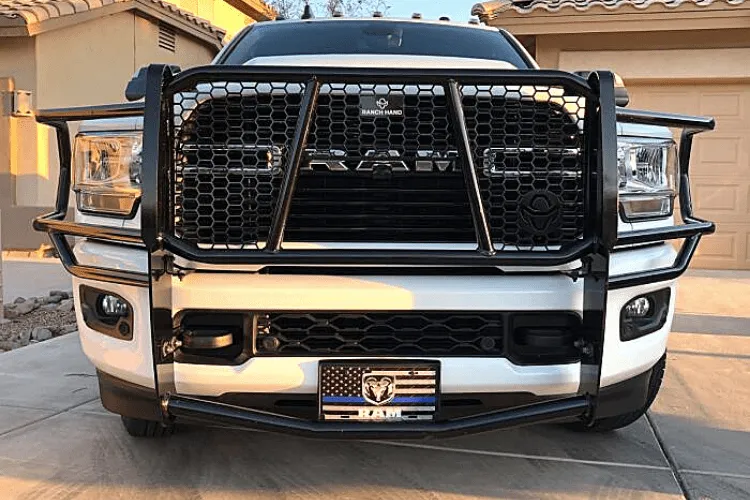 Ranch Hand GGD191BL1C 2019-2024 Dodge Ram 2500/3500 Legend Series Grille Guard With Camera and Sensor