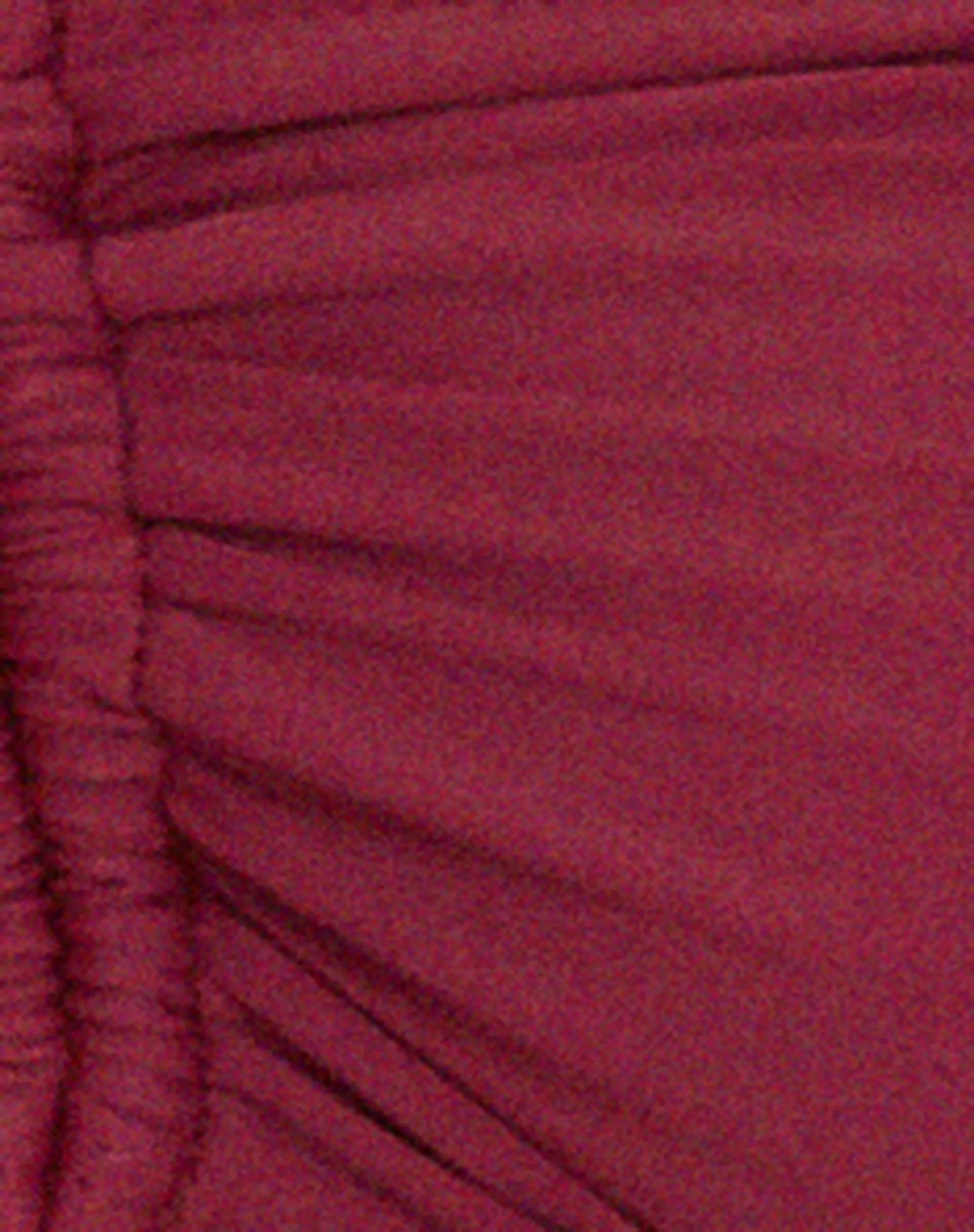 Raqui Beaded Bikini Top in Burgundy