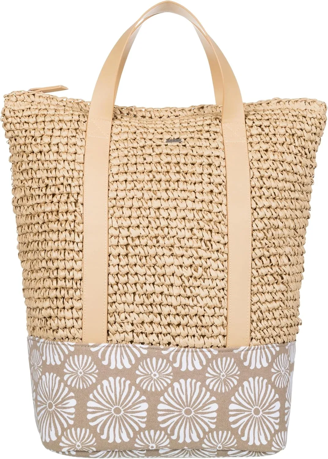 Roxy Women's Beach Tote Bag | Travel | Vacation | Straw | Lightweight | Breathable
