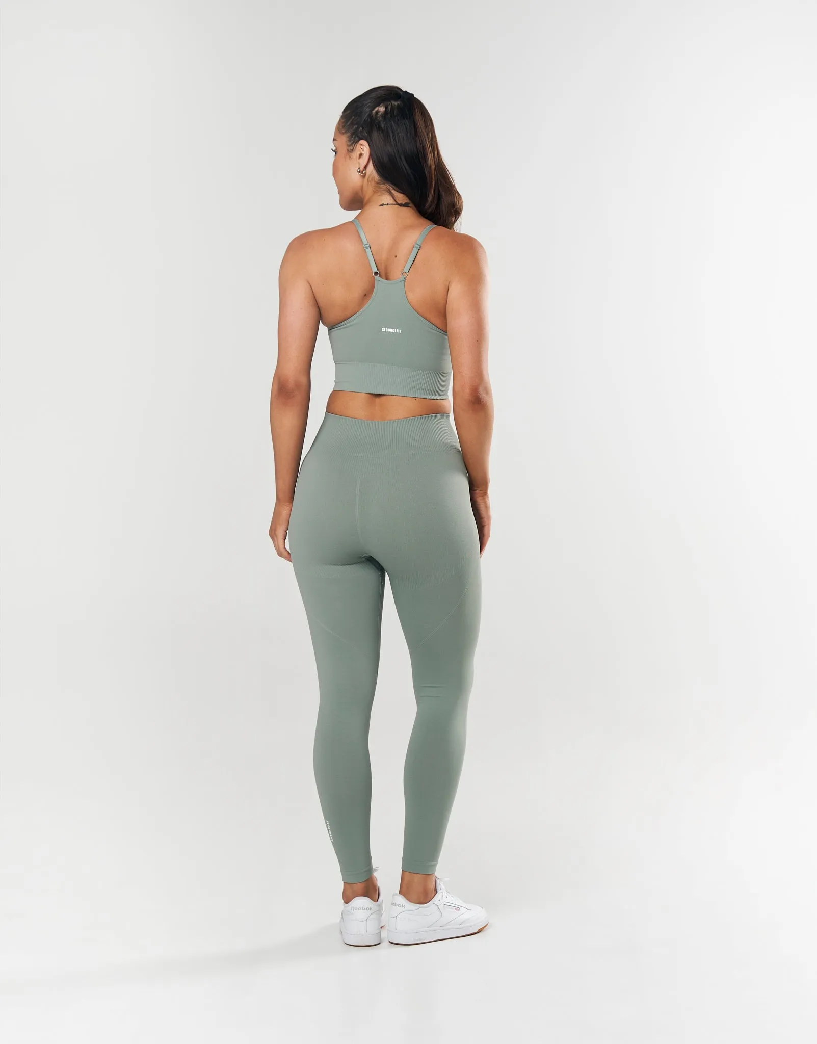 Seamless Full Length Tights - Blue