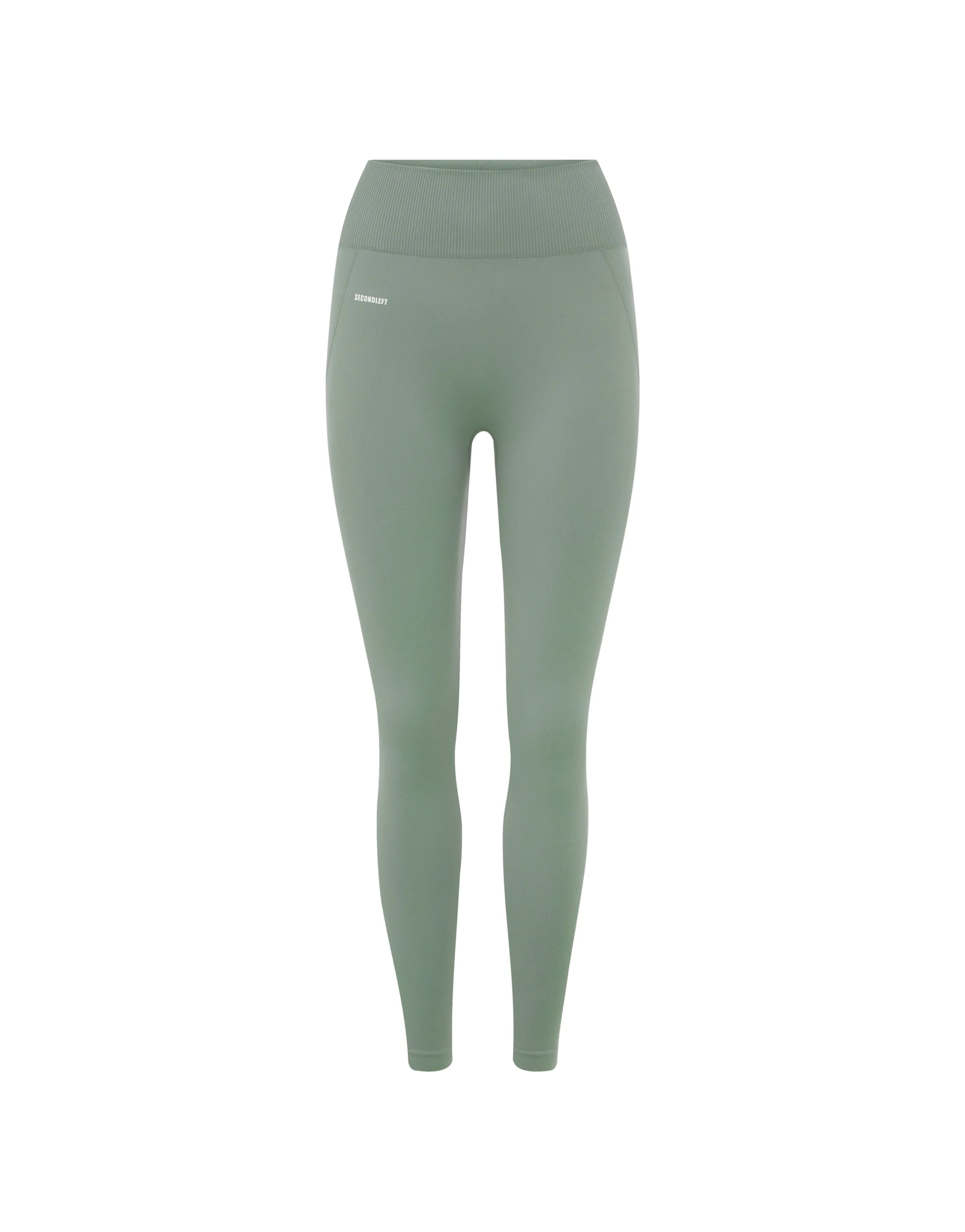 Seamless Full Length Tights - Blue