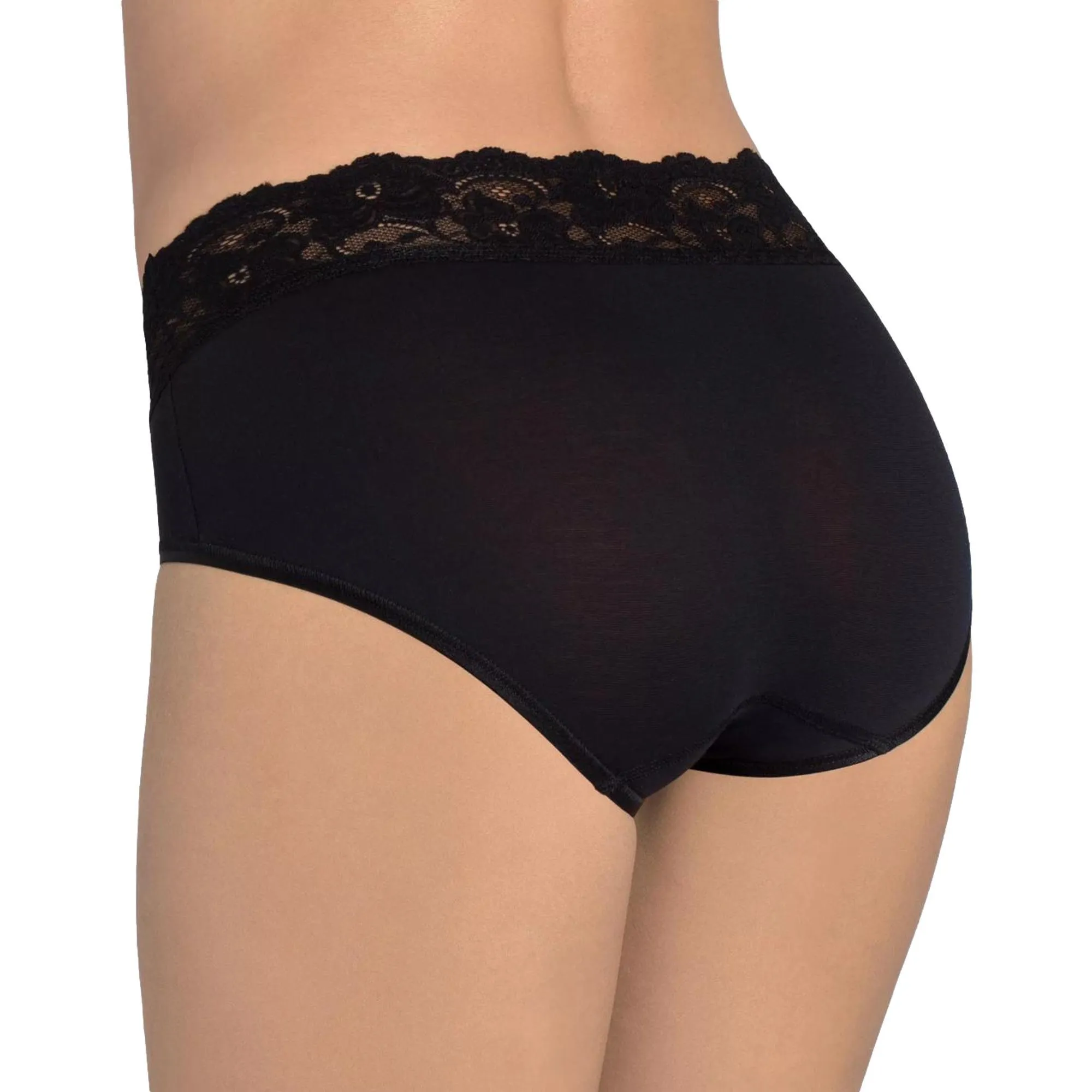 Sloggi Romance Midi Brief - Black