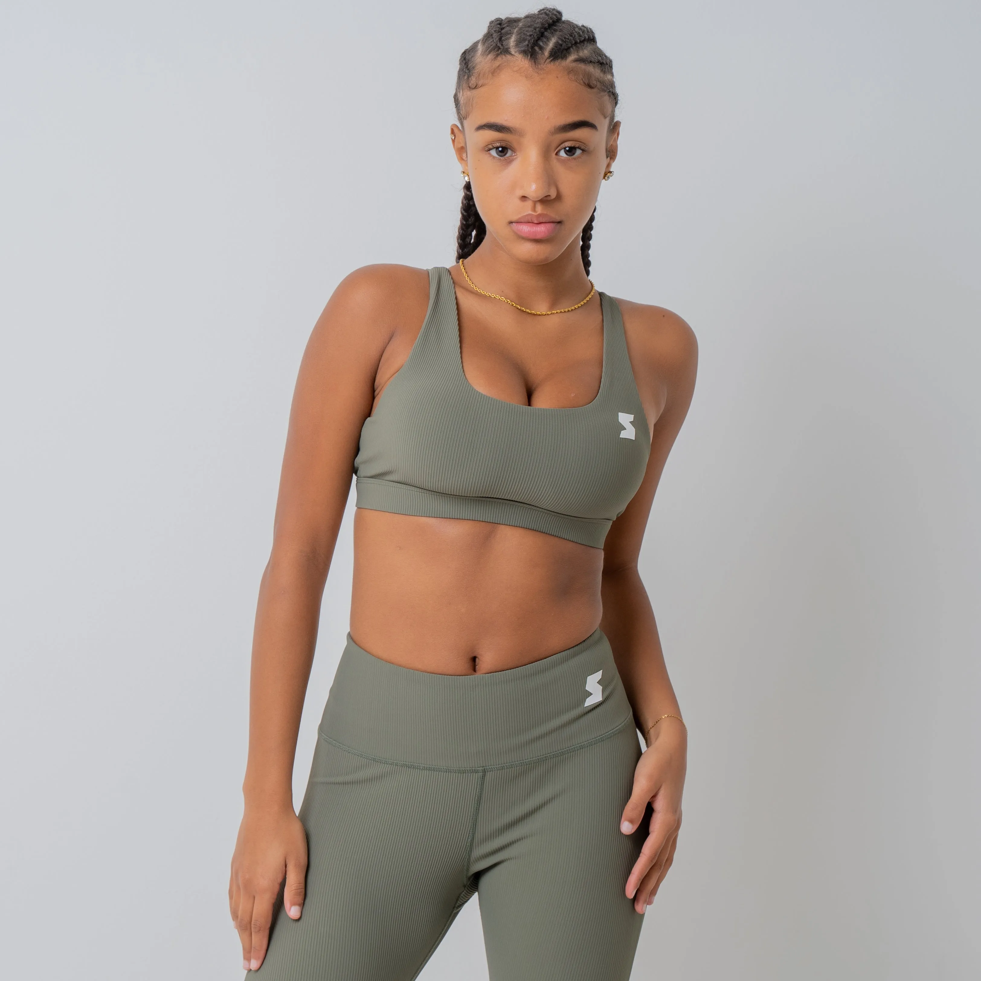 Stamina Gymwear Set Army Green