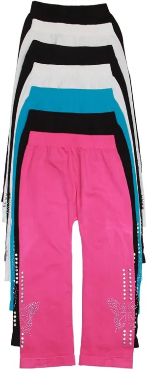 ToBeInStyle Girls Pack of 6 Layering Stretch Shorts Modesty Slip Under Skirts Boyshorts