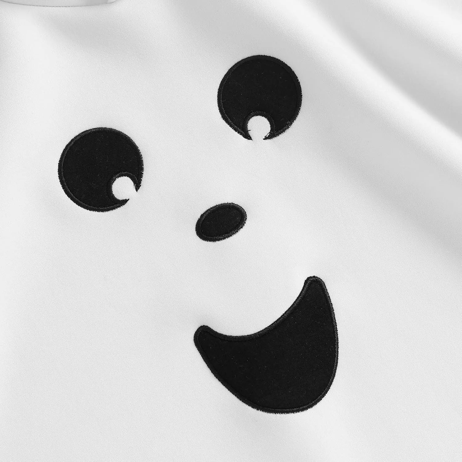 Toddler Baby Boys Girls Halloween Costume Ghost Party Face Cloak Hooded Cape Halloween Fancy Party Cosplay Outfits
