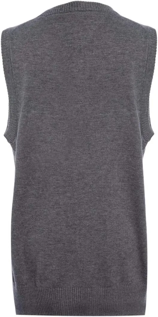 Tommy Hilfiger Boy's Sleeveless V-neck Sweater Vest, Kids School Uniform Clothes, Pullover