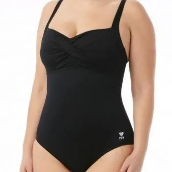 TYR Solid Twisted Bra Controlfit Swimsuit