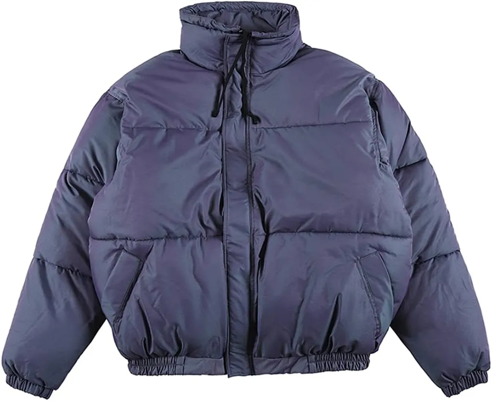 USDBE Cotton-Padded Jacket Men's Winter Chunky Short Cotton Coat