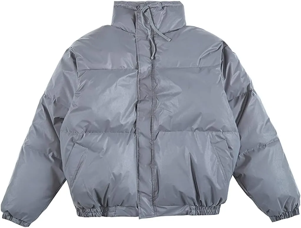 USDBE Cotton-Padded Jacket Men's Winter Chunky Short Cotton Coat
