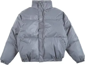 USDBE Cotton-Padded Jacket Men's Winter Chunky Short Cotton Coat