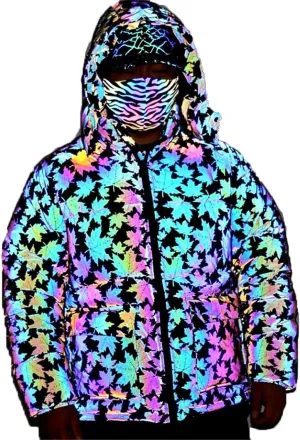 USDBE Winter Men's Jacket Thick Warm Cotton Padded Hip Hop Plus Size Loose Snow Coat
