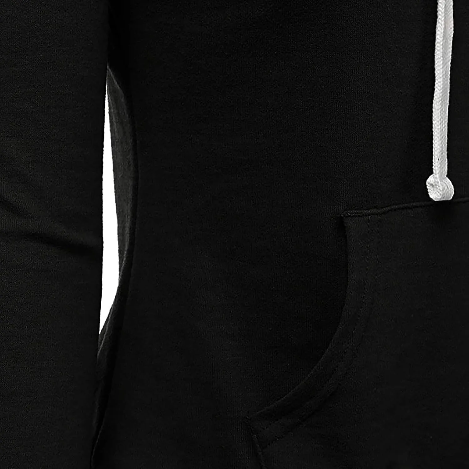 Women Solid Hooded Sweatshirts Long Sleeve Pocket Sweatshirt Slim Fit Pullover Tops Preppy Teen Girl Clothes