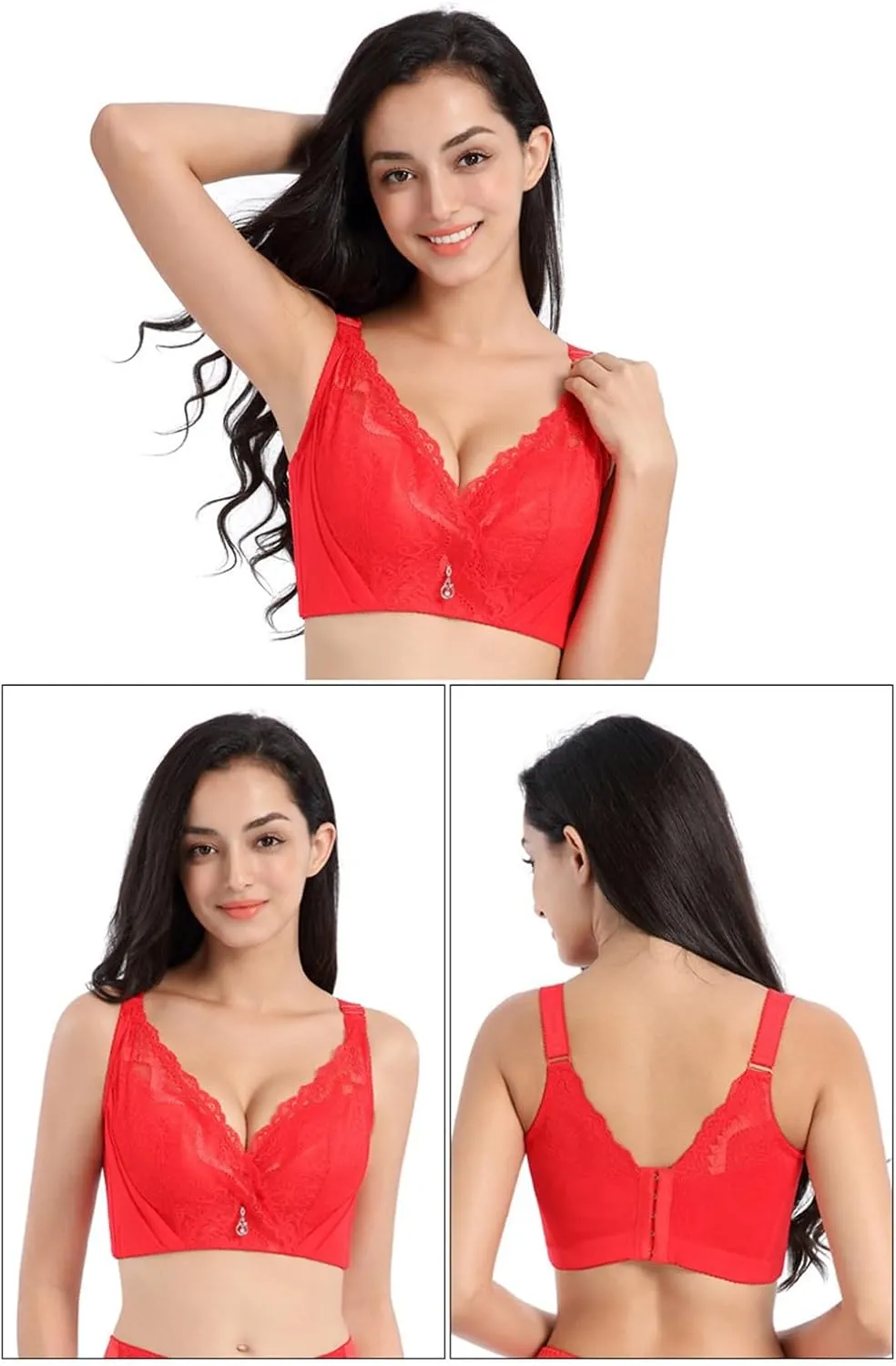 Women's Bra Lightly Solid Vest Soft Camisole Breathable Lightly Push Everyday Basic Up Top Underwear