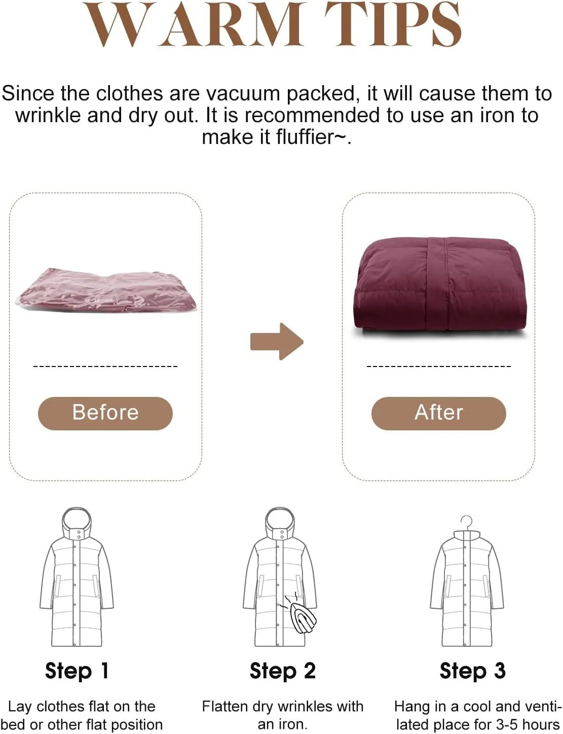 Women's Long Puffer Jacket Winter Thicken Warm Quilted Jacket Coat Fashion Hooded Zip Up Parka Outerwear with Pockets