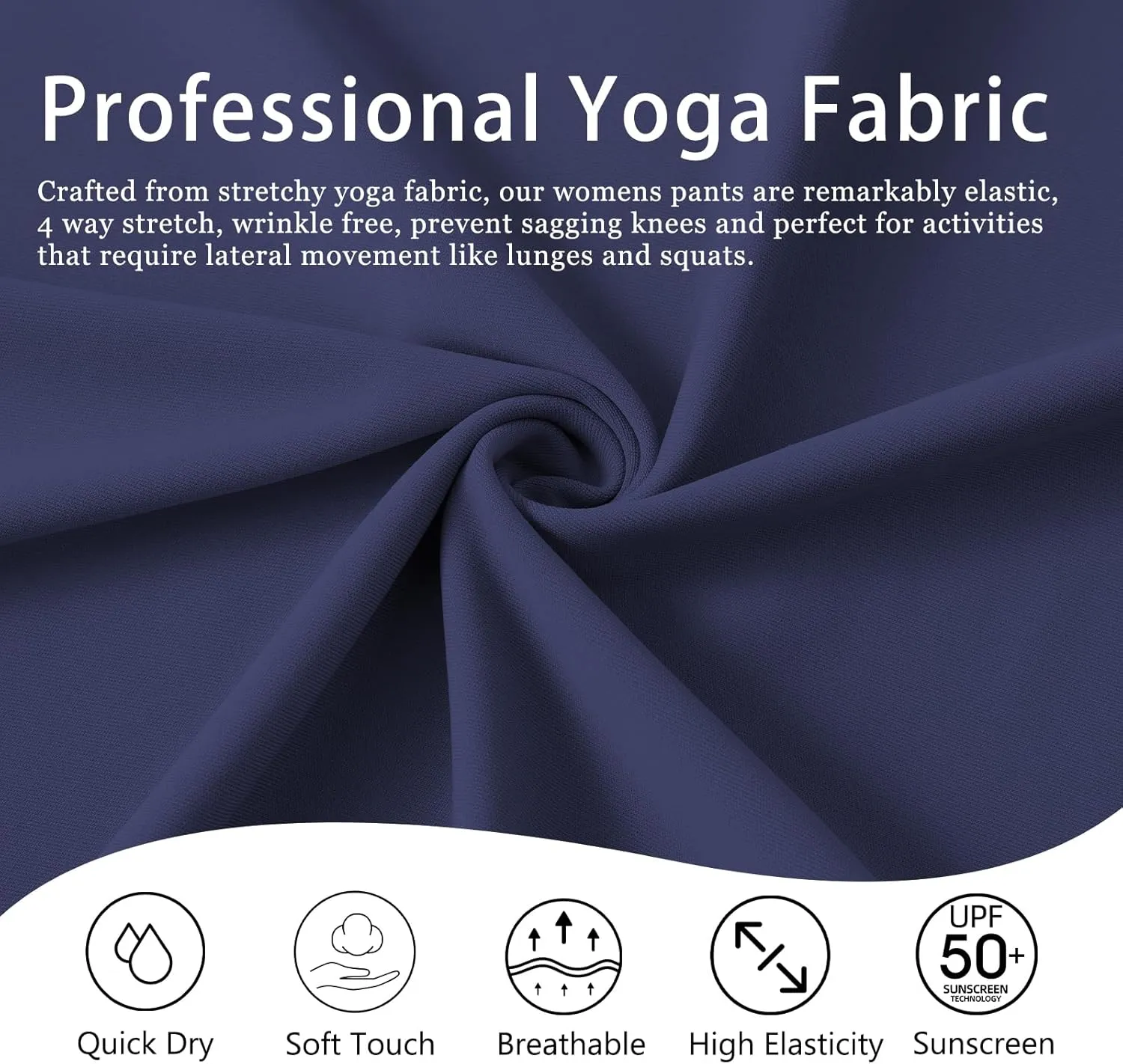 Womens Pants Straight Leg Sweatpants for Women Elastic Waist Work Pants Baggy Casual Drawstring Lounge Pants