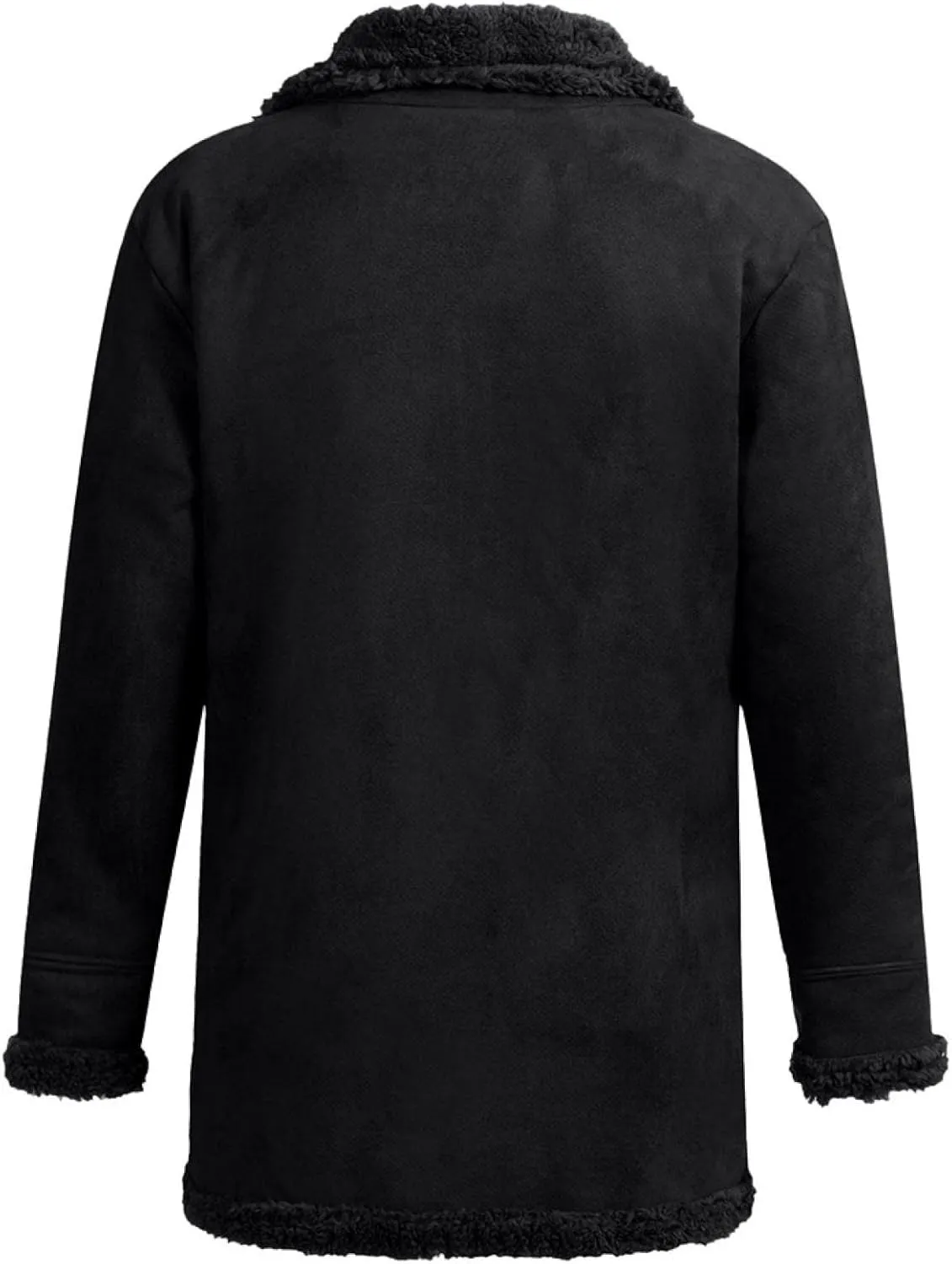 Ymosrh Motorcycle Jacket Men Winter Sheepskin Jacket Warm Wool Lined Mountain Faux Lamb Jackets Coat Mens Bomber